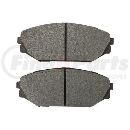 1003-0793C by MPA ELECTRICAL - Quality-Built Disc Brake Pad Set - Black Series, Ceramic, with Hardware