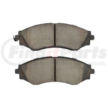 1003-0797C by MPA ELECTRICAL - Quality-Built Disc Brake Pad Set - Black Series, Ceramic, with Hardware