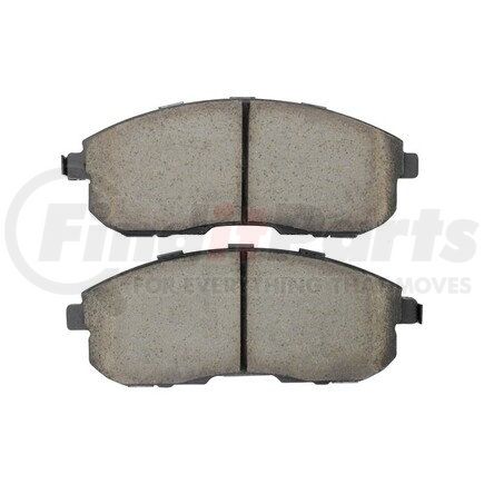 1003-0815AC by MPA ELECTRICAL - Quality-Built Disc Brake Pad Set - Black Series, Ceramic, with Hardware