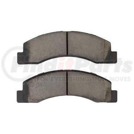 1003-0824C by MPA ELECTRICAL - Quality-Built Disc Brake Pad Set - Black Series, Ceramic, with Hardware