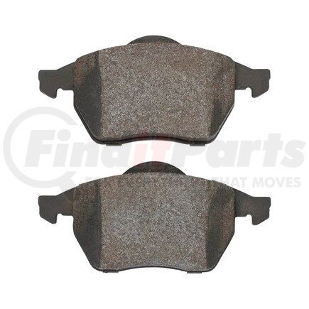 1003-0840M by MPA ELECTRICAL - Quality-Built Disc Brake Pad Set - Black Series, Semi-Metallic, with Hardware