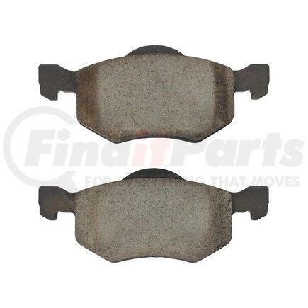 1003-0843C by MPA ELECTRICAL - Quality-Built Disc Brake Pad Set - Black Series, Ceramic, with Hardware