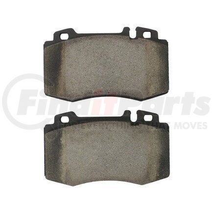 1003-0847C by MPA ELECTRICAL - Quality-Built Disc Brake Pad Set - Black Series, Ceramic, with Hardware