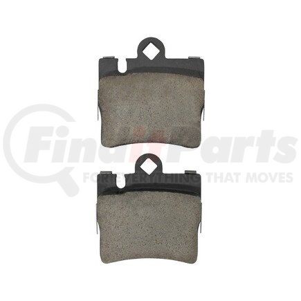 1003-0848M by MPA ELECTRICAL - Quality-Built Black Series Semi-Metallic Brake Pads w/ Hardware