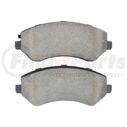 1003-0856C by MPA ELECTRICAL - Quality-Built Black Series Ceramic Brake Pads w/ Hardware