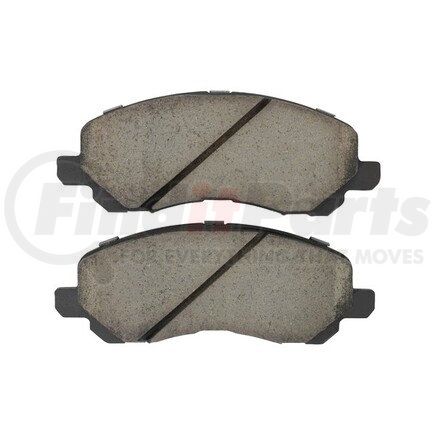 1003-0866C by MPA ELECTRICAL - Quality-Built Disc Brake Pad Set - Black Series, Ceramic, with Hardware