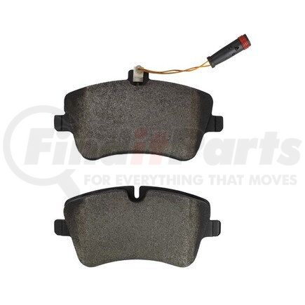 1003-0872AM by MPA ELECTRICAL - Quality-Built Disc Brake Pad Set - Black Series, Semi-Metallic, with Hardware