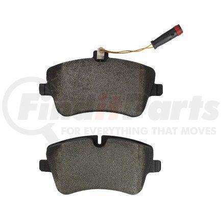 1003-0872M by MPA ELECTRICAL - Quality-Built Disc Brake Pad Set - Black Series, Semi-Metallic, with Hardware