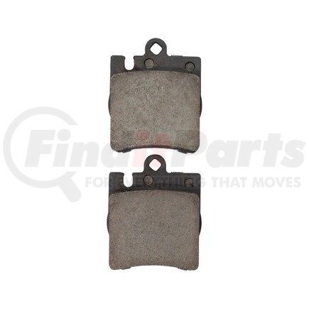 1003-0876C by MPA ELECTRICAL - Quality-Built Disc Brake Pad Set - Black Series, Ceramic, with Hardware