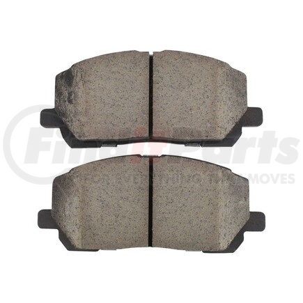 1003-0884C by MPA ELECTRICAL - Quality-Built Black Series Ceramic Brake Pads w/ Hardware