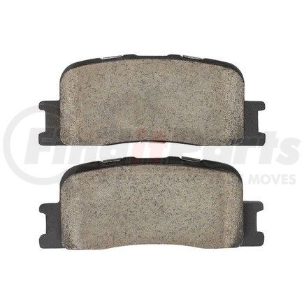 1003-0885C by MPA ELECTRICAL - Quality-Built Disc Brake Pad Set - Black Series, Ceramic, with Hardware