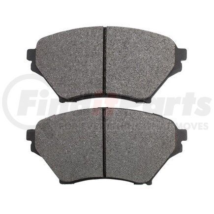 1003-0890C by MPA ELECTRICAL - Quality-Built Black Series Ceramic Brake Pads w/ Hardware