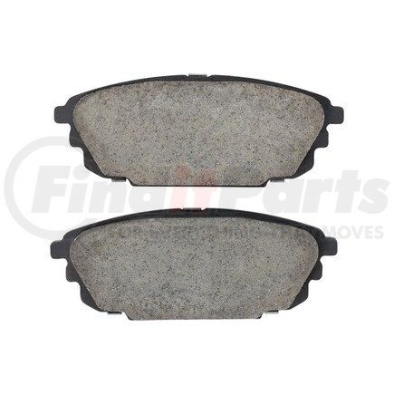 1003-0892C by MPA ELECTRICAL - Quality-Built Black Series Ceramic Brake Pads w/ Hardware