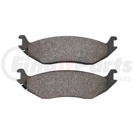 1003-0898M by MPA ELECTRICAL - Quality-Built Disc Brake Pad Set - Black Series, Semi-Metallic, with Hardware