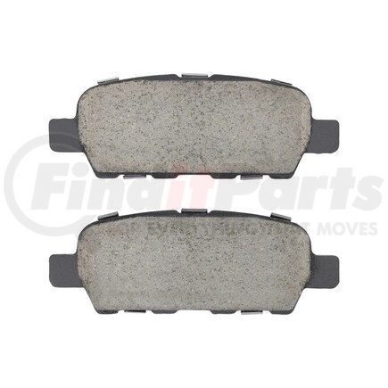 1003-0905AC by MPA ELECTRICAL - Quality-Built Disc Brake Pad Set - Black Series, Ceramic, with Hardware