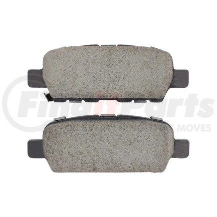 1003-0905C by MPA ELECTRICAL - Quality-Built Disc Brake Pad Set - Black Series, Ceramic, with Hardware