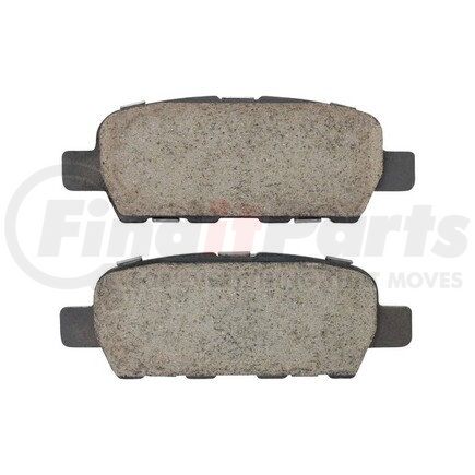 1003-0905BC by MPA ELECTRICAL - Quality-Built Disc Brake Pad Set - Black Series, Ceramic, with Hardware