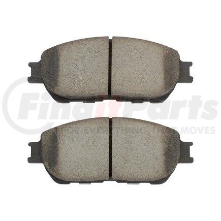 1003-0906BC by MPA ELECTRICAL - Quality-Built Black Series Ceramic Brake Pads w/ Hardware