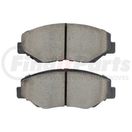 1003-0914C by MPA ELECTRICAL - Quality-Built Disc Brake Pad Set - Black Series, Ceramic, with Hardware