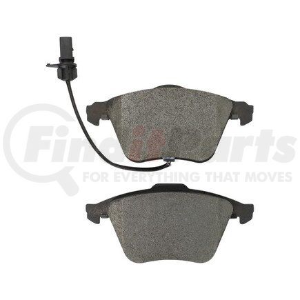 1003-0915AM by MPA ELECTRICAL - Quality-Built Black Series Semi-Metallic Brake Pads w/ Hardware