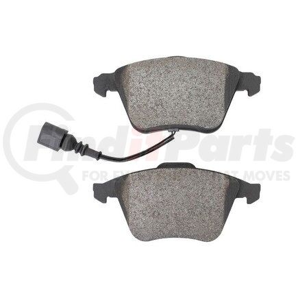 1003-0915CM by MPA ELECTRICAL - Quality-Built Black Series Semi-Metallic Brake Pads w/ Hardware