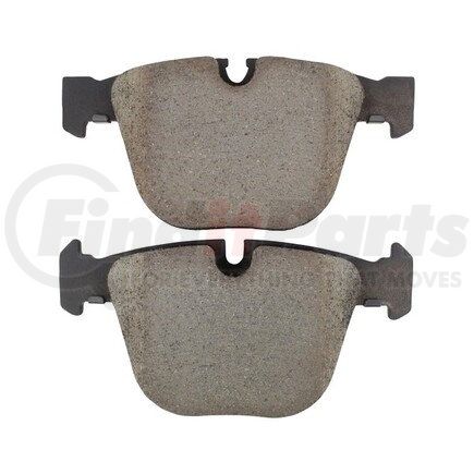 1003-0919AM by MPA ELECTRICAL - Quality-Built Black Series Semi-Metallic Brake Pads w/ Hardware