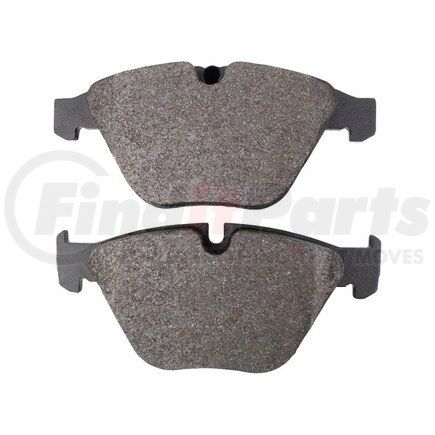 1003-0918M by MPA ELECTRICAL - Quality-Built Disc Brake Pad Set - Black Series, Semi-Metallic, with Hardware