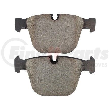 1003-0919CM by MPA ELECTRICAL - Quality-Built Disc Brake Pad Set - Black Series, Semi-Metallic, with Hardware