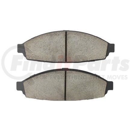 1003-0931C by MPA ELECTRICAL - Quality-Built Disc Brake Pad Set - Black Series, Ceramic, with Hardware