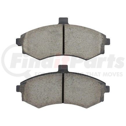 1003-0941C by MPA ELECTRICAL - Quality-Built Black Series Ceramic Brake Pads w/ Hardware