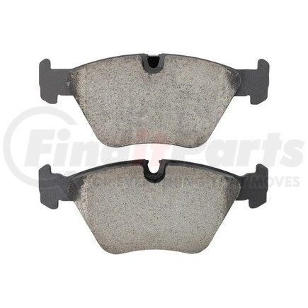 1003-0946C by MPA ELECTRICAL - Quality-Built Disc Brake Pad Set - Black Series, Ceramic, with Hardware