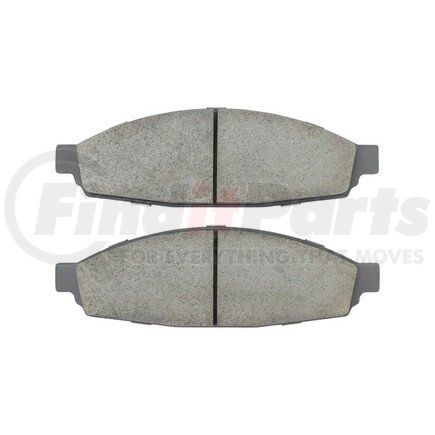 1003-0953C by MPA ELECTRICAL - Quality-Built Black Series Ceramic Brake Pads w/ Hardware