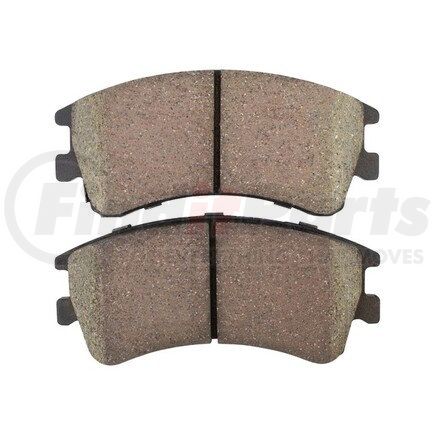 1003-0957C by MPA ELECTRICAL - Quality-Built Black Series Ceramic Brake Pads w/ Hardware