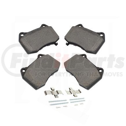 1003-0960C by MPA ELECTRICAL - Quality-Built Black Series Ceramic Brake Pads w/ Hardware