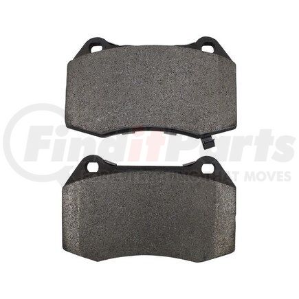 1003-0960M by MPA ELECTRICAL - Quality-Built Disc Brake Pad Set - Black Series, Semi-Metallic, with Hardware