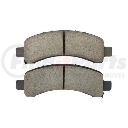 1003-0974C by MPA ELECTRICAL - Quality-Built Disc Brake Pad Set - Black Series, Ceramic, with Hardware