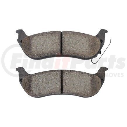 1003-0998C by MPA ELECTRICAL - Quality-Built Black Series Ceramic Brake Pads w/ Hardware