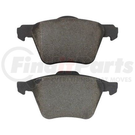 1003-1003M by MPA ELECTRICAL - Quality-Built Black Series Semi-Metallic Brake Pads w/ Hardware