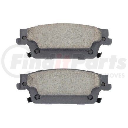 1003-1020C by MPA ELECTRICAL - Quality-Built Disc Brake Pad Set - Black Series, Ceramic, with Hardware