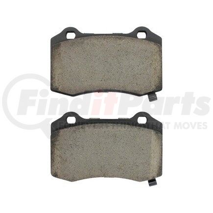 1003-1053AC by MPA ELECTRICAL - Quality-Built Black Series Ceramic Brake Pads w/ Hardware