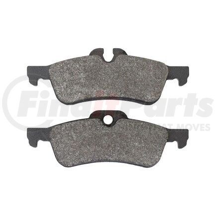 1003-1060M by MPA ELECTRICAL - Quality-Built Black Series Semi-Metallic Brake Pads w/ Hardware