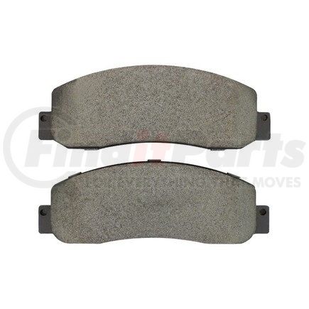 1003-1069M by MPA ELECTRICAL - Quality-Built Disc Brake Pad Set - Black Series, Semi-Metallic, with Hardware