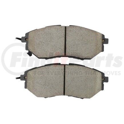 1003-1078AC by MPA ELECTRICAL - Quality-Built Black Series Ceramic Brake Pads w/ Hardware