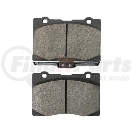 1003-1091M by MPA ELECTRICAL - Quality-Built Black Series Semi-Metallic Brake Pads w/ Hardware