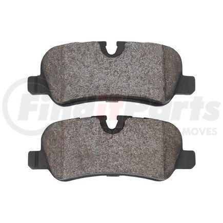 1003-1099M by MPA ELECTRICAL - Quality-Built Disc Brake Pad Set - Black Series, Semi-Metallic, with Hardware