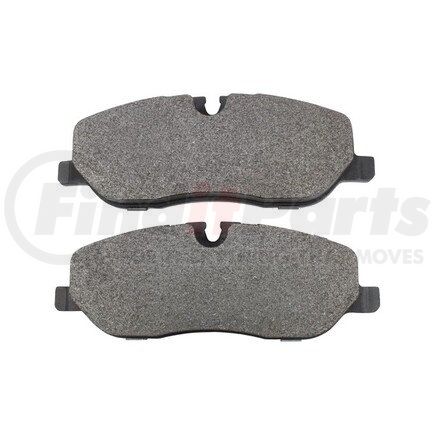 1003-1098M by MPA ELECTRICAL - Quality-Built Black Series Semi-Metallic Brake Pads w/ Hardware