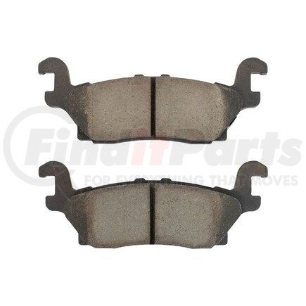 1003-1120C by MPA ELECTRICAL - Quality-Built Black Series Ceramic Brake Pads w/ Hardware