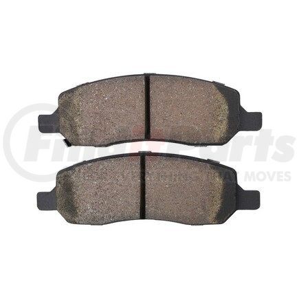 1003-1172C by MPA ELECTRICAL - Quality-Built Black Series Ceramic Brake Pads w/ Hardware