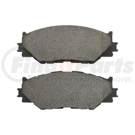 1003-1178M by MPA ELECTRICAL - Quality-Built Black Series Semi-Metallic Brake Pads w/ Hardware