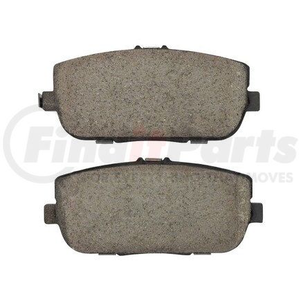 1003-1180C by MPA ELECTRICAL - Quality-Built Black Series Ceramic Brake Pads w/ Hardware